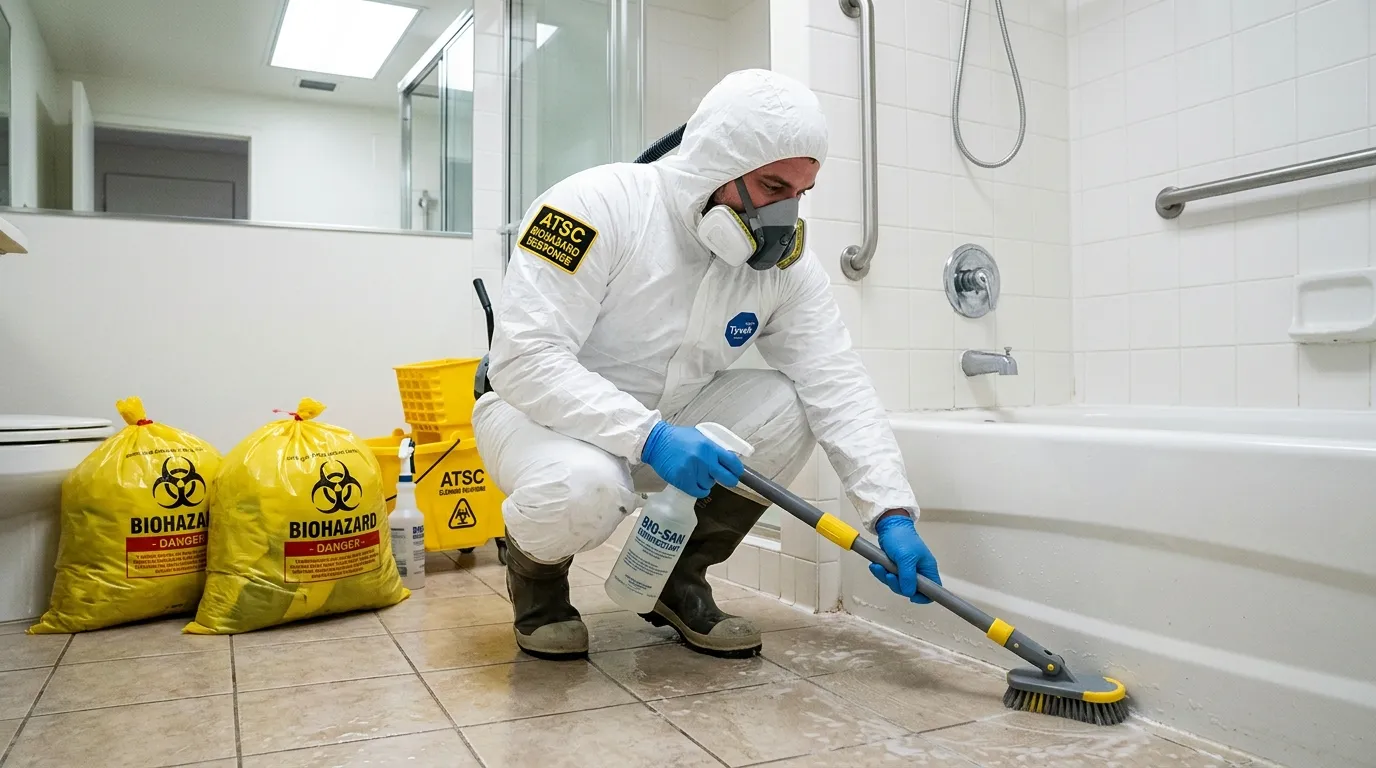 Decontamination equipment deployed for Blood Cleanup in Glen Willow